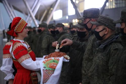Войсковые подразделения ЦВО вернулись в Россию с учения ОДКБ «Нерушимое братство-2020» в Белоруссии