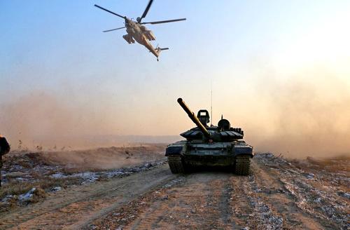В Бурятии танковая бригада обкатывает новую тактику современного боя