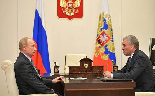 Володин сообщил Путину, что 91 депутат Госдумы заболел коронавирусной инфекцией