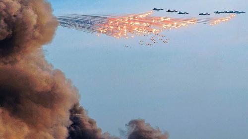 Авиация ВКС РФ обрушила лавину огня на головы исламистов в центральной части Сирии