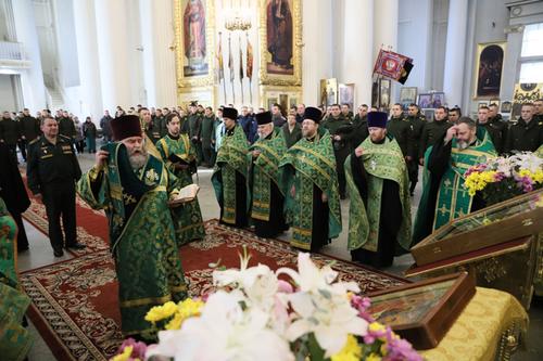 Тыловая структура МО РФ отметила день своего святого преподобного Иосифа Волоцкого