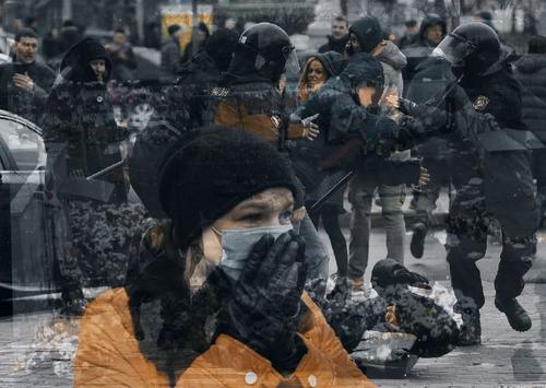 По данным правозащитников, количество задержанных на акции протеста в Минске 15 ноября превысило 1100 человек