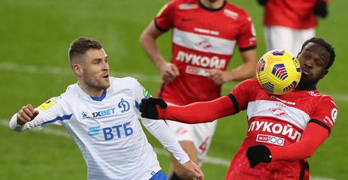 «Спартак» - «Динамо»: ничья - 1:1