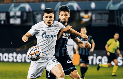 «Брюгге» побеждает «Зенит» - 3:0