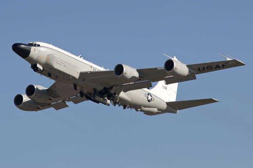 МиГ-31 совершил перехват самолета-разведчика ВВС США RC-135 над Беринговым морем