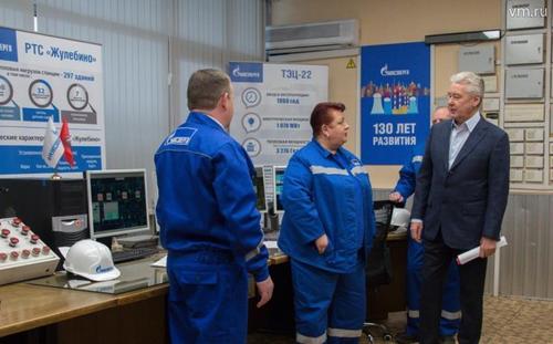 Собянин проверил готовность энергосистемы столицы к периоду сильных морозов