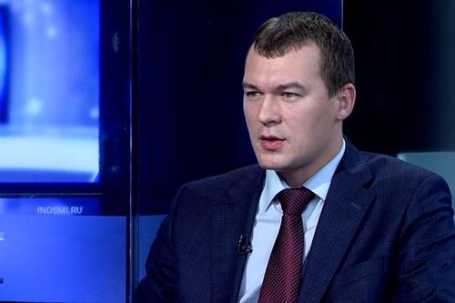 Украина завела уголовное дело против врио губернатора Хабаровского края Дегтярёва. Он обвиняется в финансировании терроризма