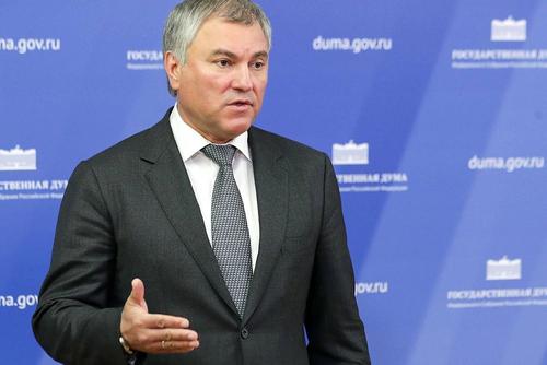 Володин заявил, что американские информационные платформы и IT-компании имеют монопольный характер