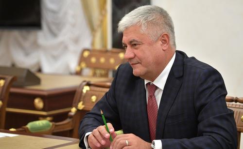 Владимир Колокольцев представил новых руководителей территориальных ОВД