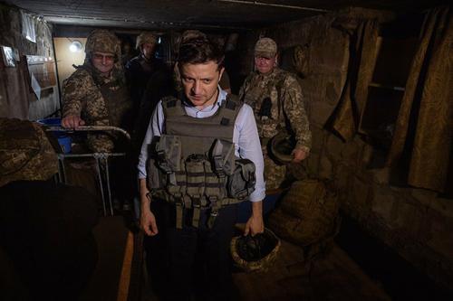 Политолог Сергей Марков прокомментировал появление на передовой в Донбассе Владимира Зеленского