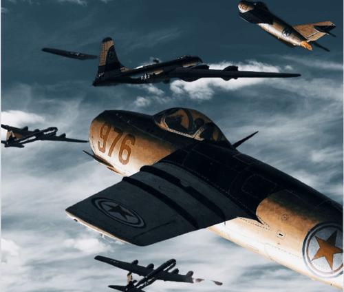 Как 12 апреля 1951 года в Корее советские истребители растерзали полк бомбардировщиков США