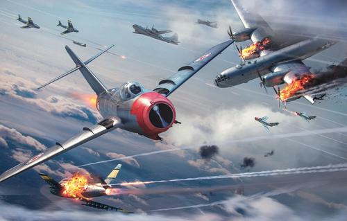 В этот день в 1951 году в небе над Кореей советские истребители растерзали американский бомбардировочный авиаполк 