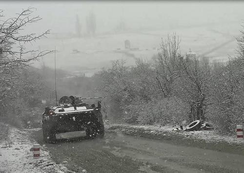 В Крыму мотострелки береговых сил ЧФ РФ отразили нападение условного противника