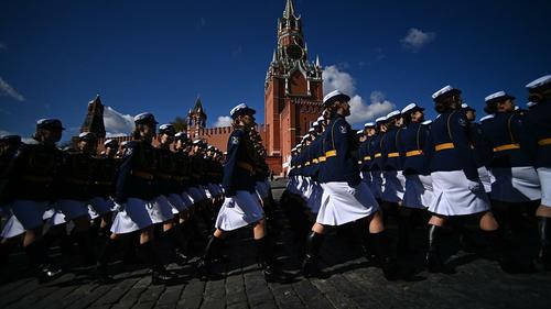 На Красной площади прошла генеральная репетиция Парада Победы