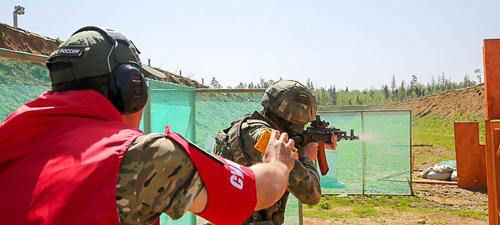 В парке «Патриот» состоялось открытие чемпионата ВС РФ по армейской тактической стрельбе