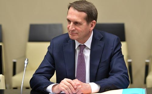 Глава СВР Нарышкин заявил об открытой конфронтации Великобритании с Россией