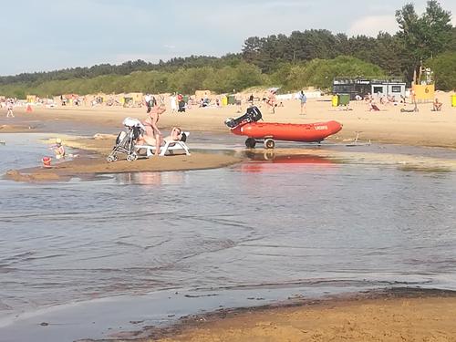 На Рижском взморье воздух свеж