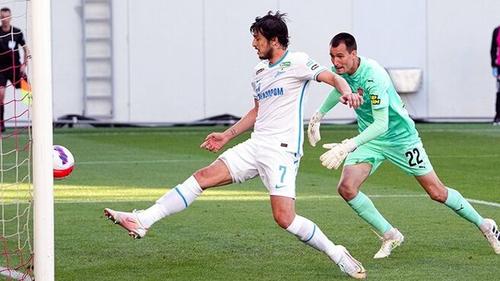 «Химки» терпят поражение от «Зенита» 1:3