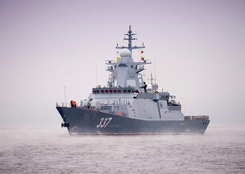Корвет и две ДЭПЛ сейчас пересекают Индийский океан в восточном направлении