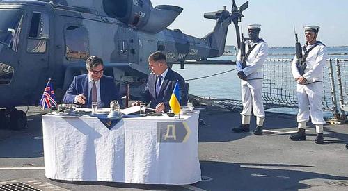 Лондон выделит кредит Украине на создание военно-морских сил