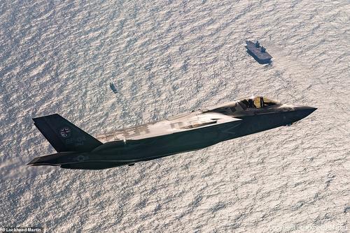 Британцы и американцы делают всё, чтобы утонувший в Средиземном море F-35B не попал в руки российских моряков