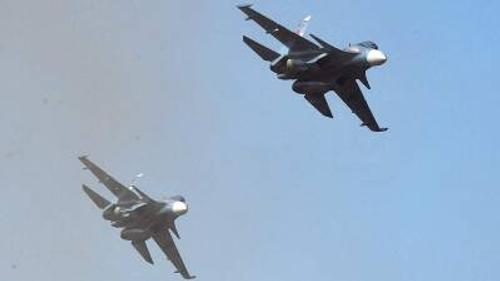 Российские и белорусские Су-30СМ совершили облёт государственной границы Белоруссии