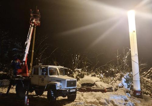 Кубанские энергетики устраняют последствия непогоды