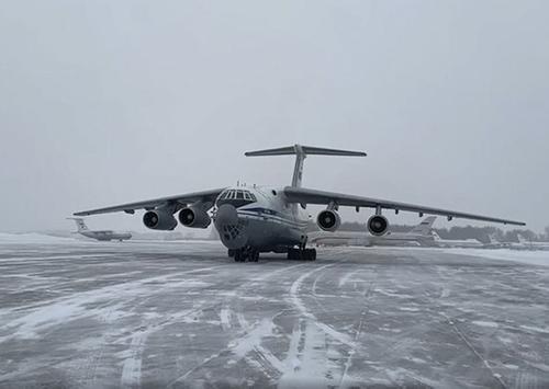 Силы ОДКБ покидают Казахстан, на военным аэродром «Чкаловский» прибыло 4 самолета ВТА ВКС РФ, а на «Северный» - десять