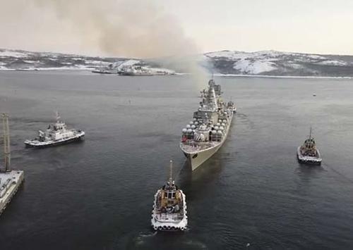 Боевые корабли Северного флота РФ проведут манёвры под носом у НАТО