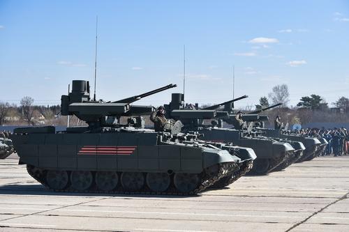 РИА Новости: российские войска применили в ходе спецоперации на Украине взвод боевых машин поддержки танков «Терминатор»