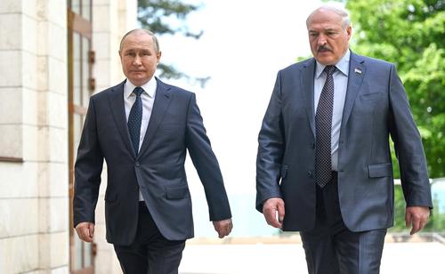 Официальная часть переговоров Путина и Лукашенко в Сочи продолжалась 4 часа 50 минут