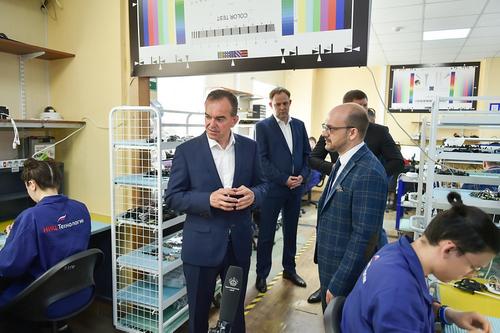Губернатор Кубани встретился с сотрудниками научно-инженерного центра