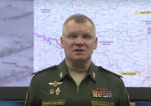 Конашенков сообщил, что «Калибрами» уничтожены ракеты к американским РСЗО HIMARS