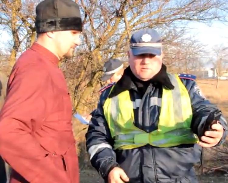 Российского священника задержали за пьяное вождение в Керчи (ВИДЕО)