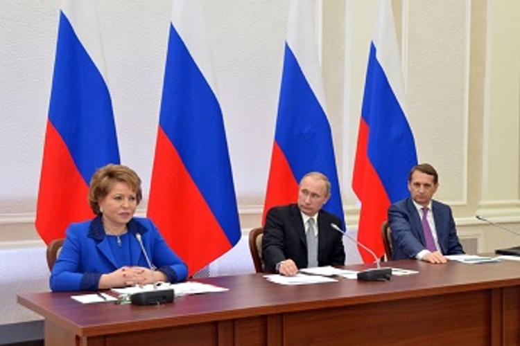 Президент России встретился с Советом законодателей РФ в Петрозаводске