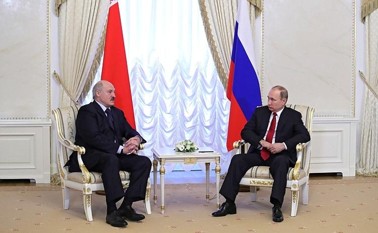 Переговоры Путина и Лукашенко длились шесть часов