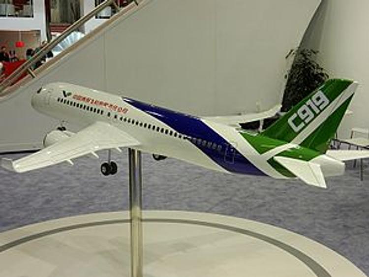 Первый тестовый полет китайского авиалайнера C919 намечен на 5 мая