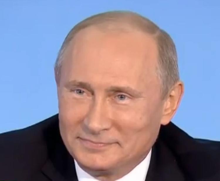 Владимир Путин поздравил москвичей с Днем города
