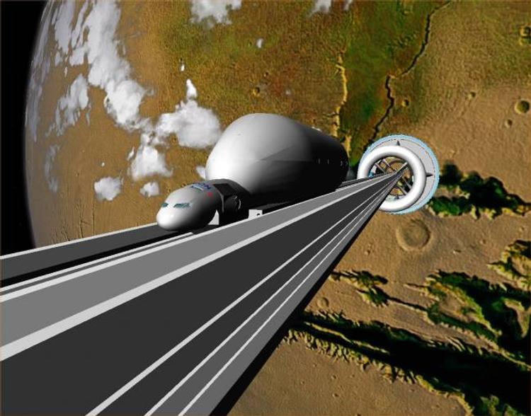 Лифт до Марса планируют построить в Японии к 2050 году