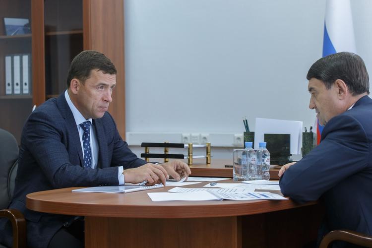 Свердловский губернатор получил благодарность от помощника президента РФ