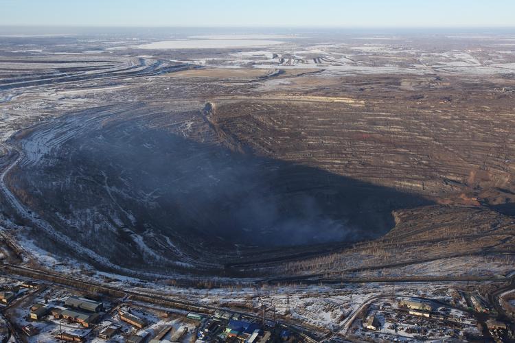 Пожары в Коркинском разрезе будут тушить горноспасатели