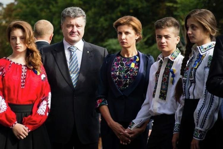 Порошенко выложит круглую сумму за учебу дочерей в Лондоне
