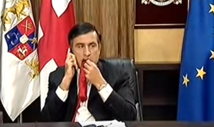 Узнав результаты выборов, Саакашвили передумал возвращаться на Украину