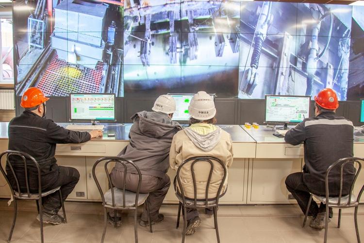 На ММК заработала новая агломашина