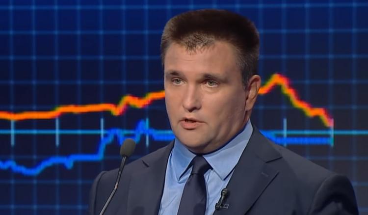 Климкин публично поцапался с Зеленским