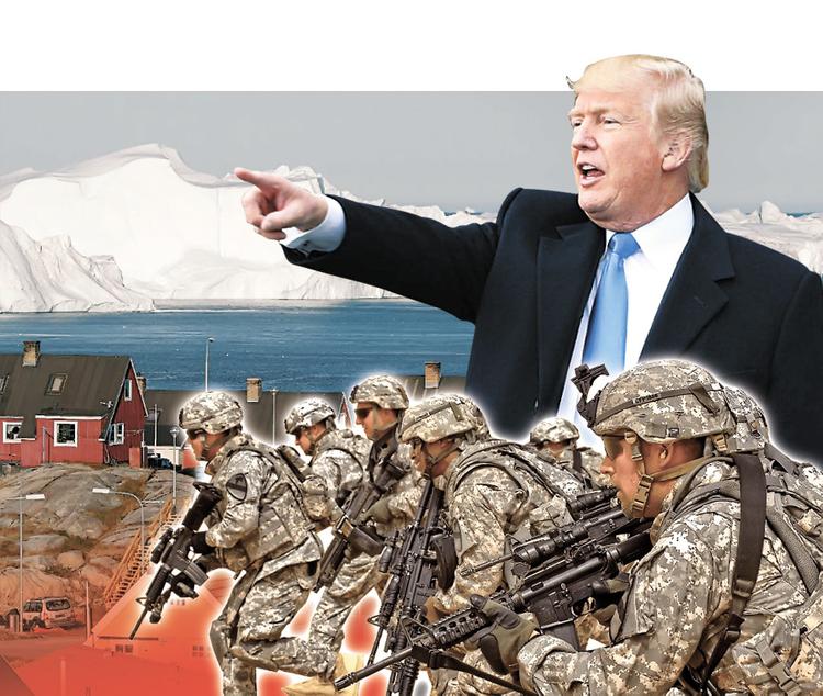 Пошлёт ли Трамп в Гренландию своих «зелёных человечков»?