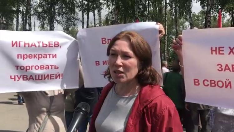 В чувашских деревнях вышли на митинг против повышения заработка?