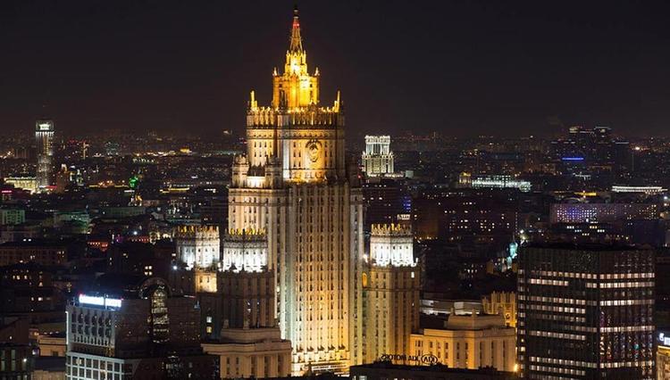 Стало известно, где произошло возгорание в МИД