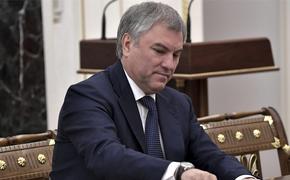 Володин проговорил с Мишустиным больше часа
