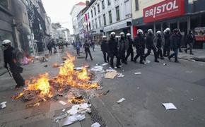 Бельгийский кризис. Манифестации в Брюсселе и задержания бунтарей